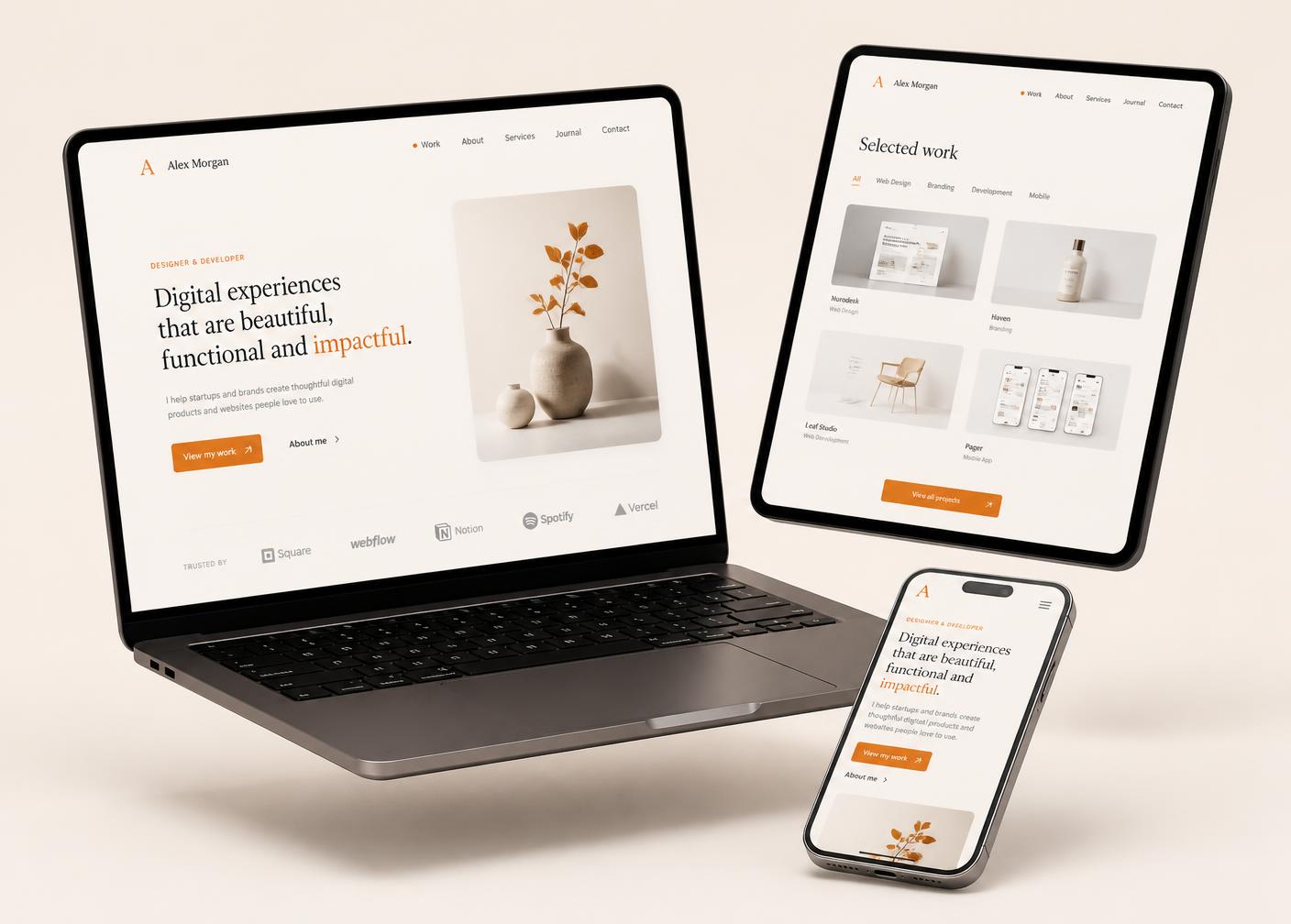 The Career Comeback Accelerator toolkit shown on a laptop, tablet and phone